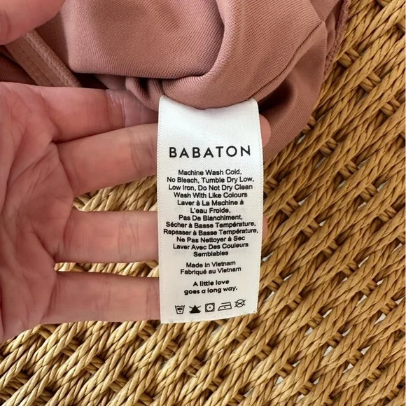 Babaton XXS Body Suit dusty rose pink - Picture 5 of 6